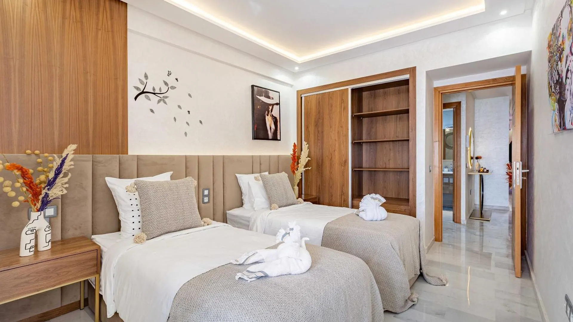 Magnifique Appartement Unique Et Central! Marrákes Marokkó
