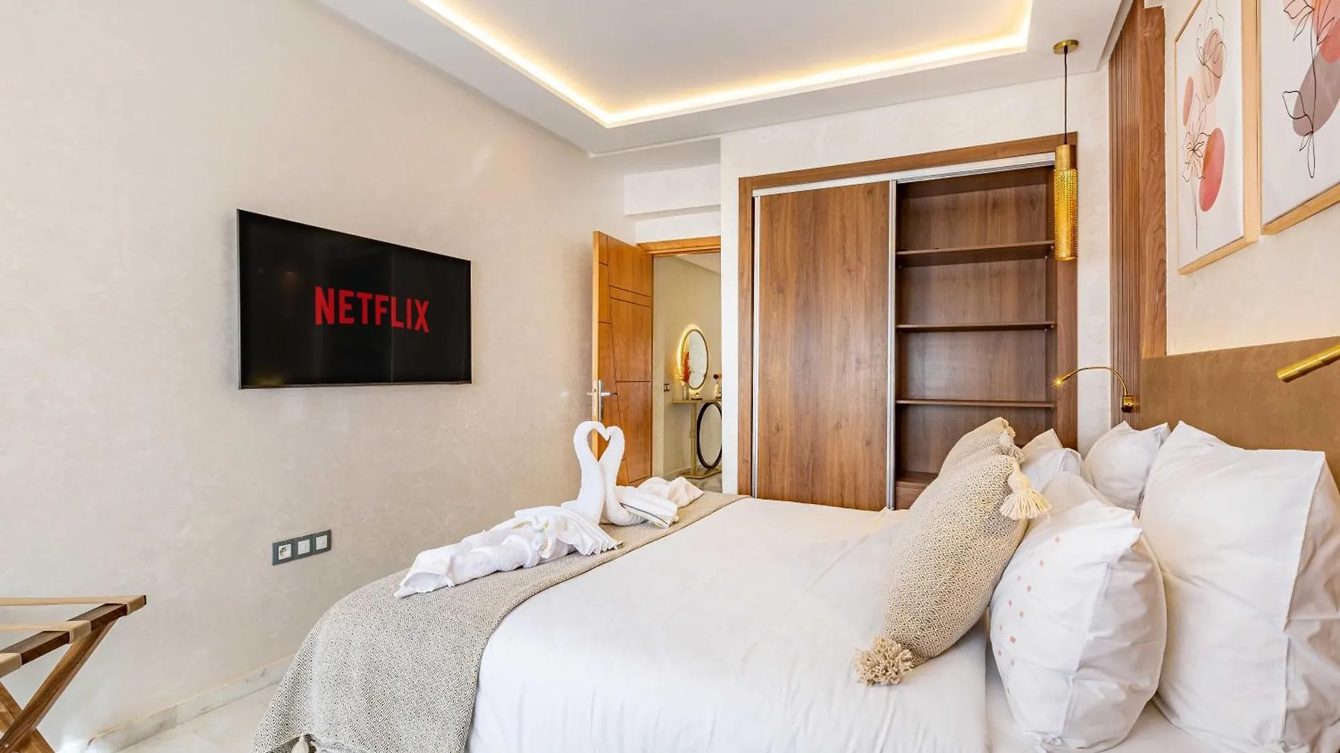 Magnifique Appartement Unique Et Central! Marrákes Apartman