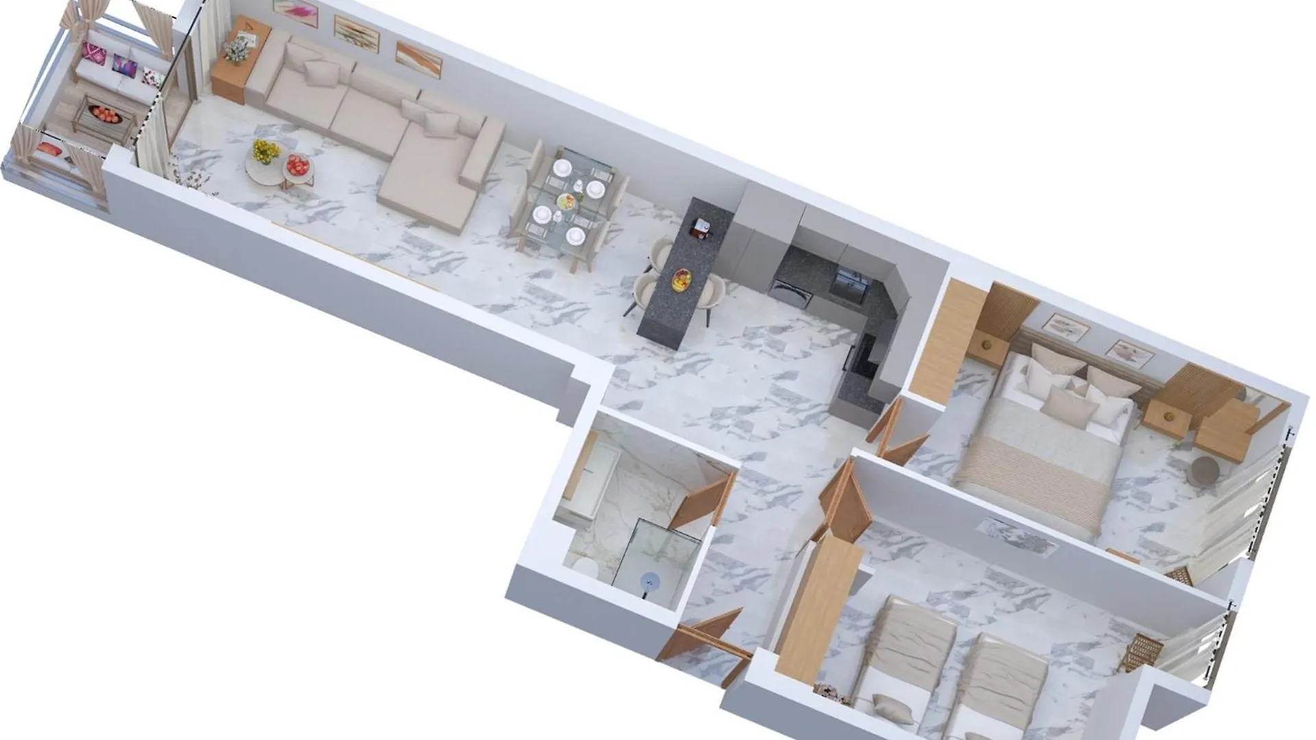 公寓 Magnifique Appartement Unique Et Central! 马拉喀什