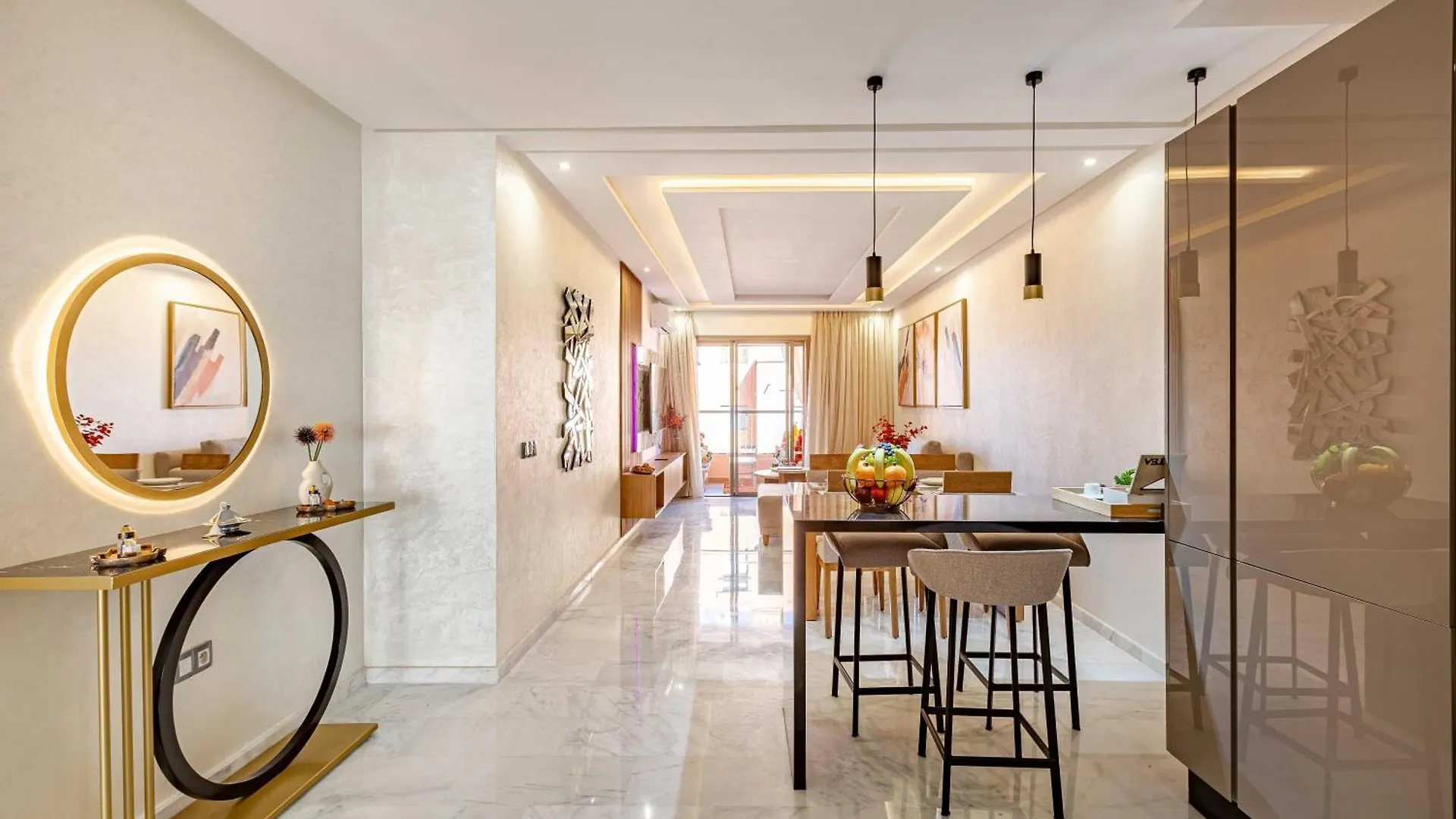 Magnifique Appartement Unique Et Central! 马拉喀什 公寓