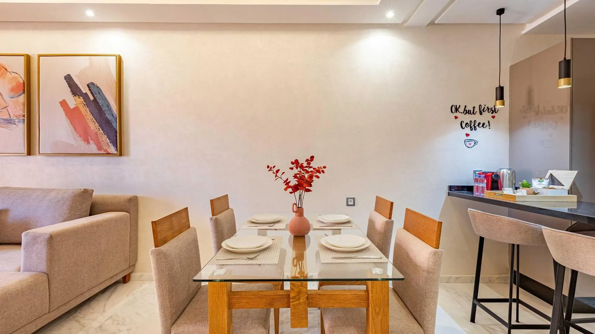 Magnifique Appartement Unique Et Central! 马拉喀什
